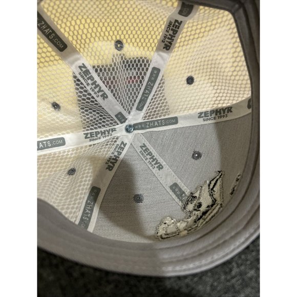 Zephyr NCAA Notre Dame Fighting Irish “Mist” Curved Bill Stretch Fit Hat New L - Picture 13 of 13